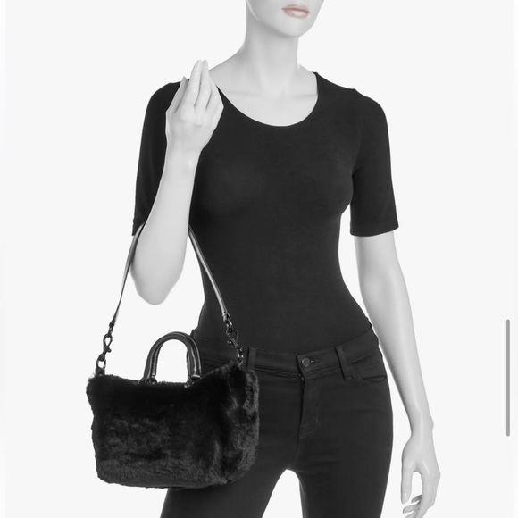 Rebecca Minkoff faux fur bag - Picture 8 of 9